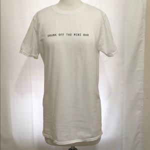 Drunk off the mini bar tee